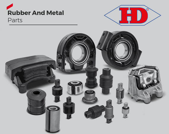 RUBBER AND METAL PARTS