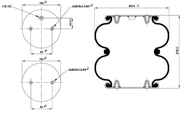 FD 200-19 1/4 M10