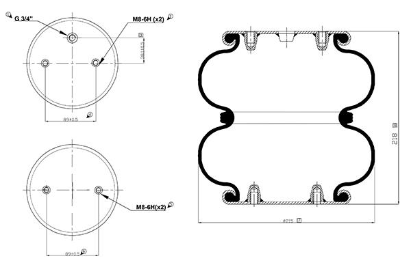 FD 200-19 3/4 M8