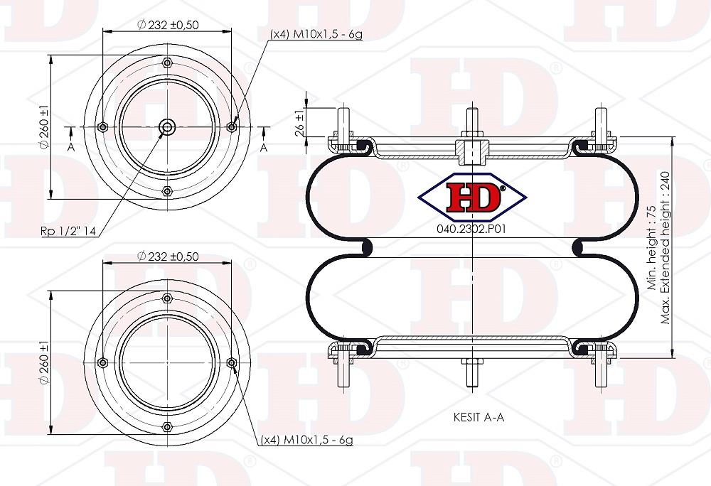 FD 412-18 1/2 M10